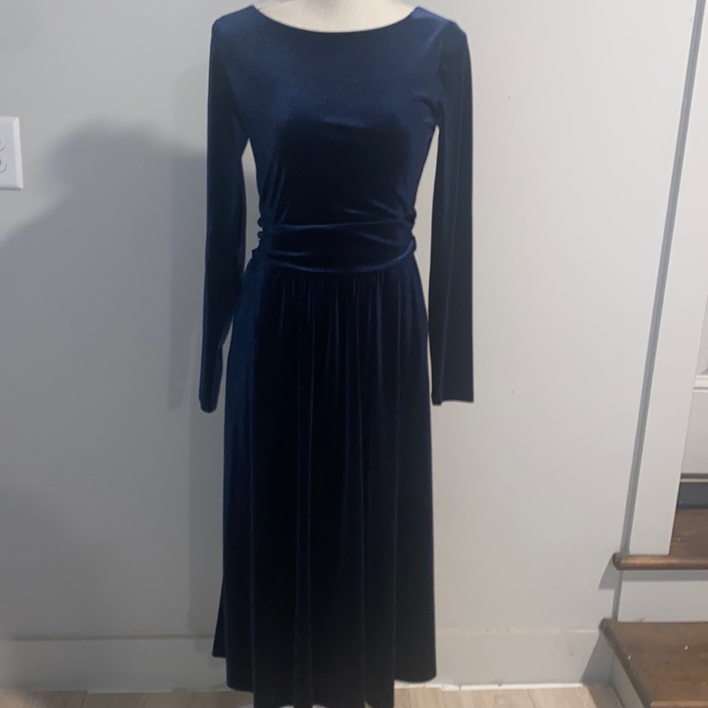 Boden velvet dress